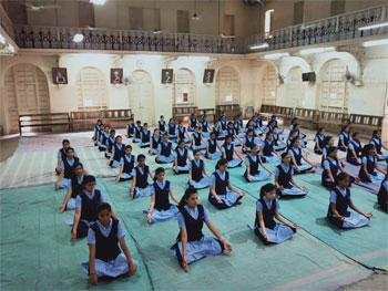 International Yoga Day celebration in our campus on 21st June 2019