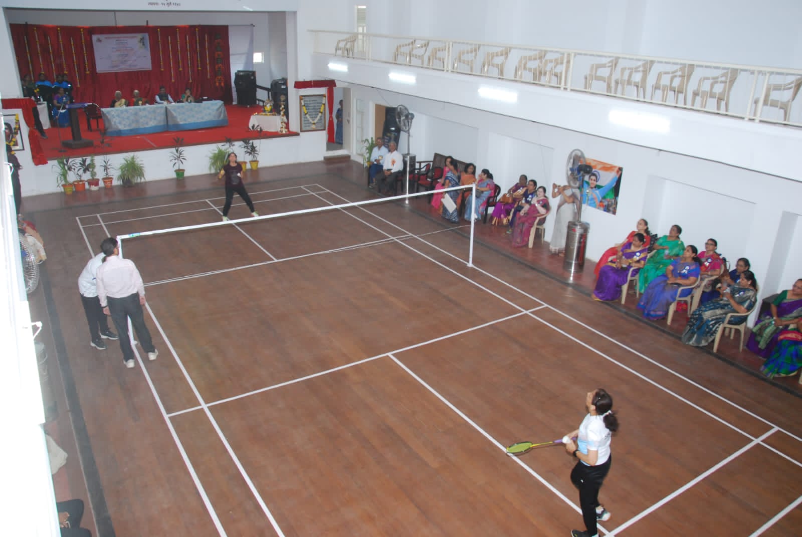गरवारे बॅटमिंटन हॉलचे अनोखे उद्घाटन